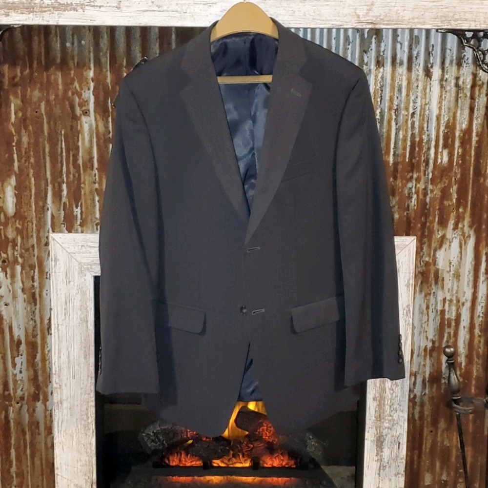 John Bartlett slim fit suit coat